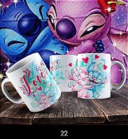 Caneca Tema Lilo & Stitch 22