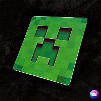 Placa Decorativa Pixel Creeper Minecraft