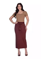 Blusa Elisa foi confeccionada em malha canelada Hapuk