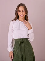 Blusa Tatiane poliéster four way Tata Martello