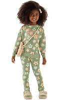 Conjunto Infantil com Blusão e Legging em Molecotton Up Baby
