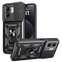 Capa Capinha Case para Infinix Hot 50i - Protetora Resistente Anti Impacto Queda Armadura Militar Cor:Preto