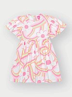VESTIDO INFANTOJUVENIL FLORAL - CINTI