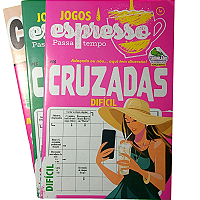 Palavras Cruzadas (3 un.) - Loja Justificados - Loja Justificados