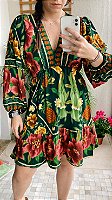 VESTIDO OUTONO VERDE