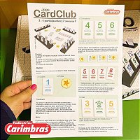 Jogo De Tabuleiro Cardclub - Carimbras - 7 Anos