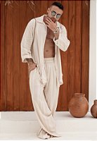 Conjunto Viscolinho Estampado