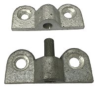 Guia Porta Ford F-75 Rural Jogo C/ 2 Peças