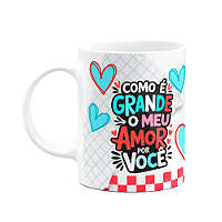 Caneca Namorados - Como é grande o meu amor por você - M2
