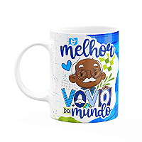 Caneca dos Avós Cartoon - O melhor vovô do mundo - M11