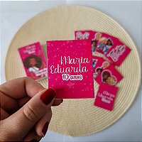 Jogo da Memória Personalizado p/ Lembrancinha Barbie