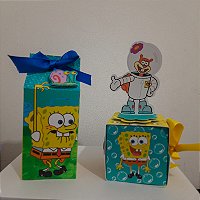 Caixa Bob Esponja Lisa Full - Center Car Personalizado