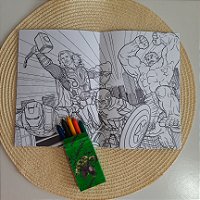 10 Jogos Da Velha Personalizado Os Vingadores - Graciele Alves Artes