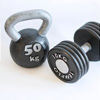 Halter decoração crossfit e musculação peso academia - 3d pop