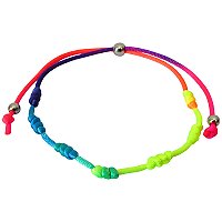 Pulseira Multicolor dos 7 Nos Ajustavel - Boas Energias