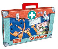 Brinquedo NOVA TOYS Kit Médico Infantil com 06 Acessórios