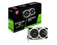 Placa de Vídeo MSI NVIDIA GeForce GTX 1650 D6 VENTUS XS OCV3 4GB