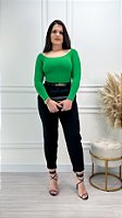 Body Hanna Canelado Power Premium Verde