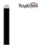Lamina Ultra Blade Royal Steel (Anvisa) - 18 Pontas U 0.18mm Preta