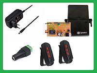 Kit Acionamento Fechadura Elétrica Abertura Controle Remoto