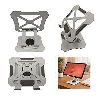 Suporte Ajustável Giratório Para Tablet Ipad Mesa Dobrável