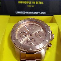 Relógio Feminino Invicta Wildflower Modelo 21732 Dourado Rosa - Golden Buy  Store