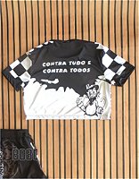 Cropped Mandraka De Quebrada Favela Feminino Cod 19 - Império Mandrake