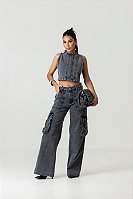 CALÇA CARGO VINTAGE