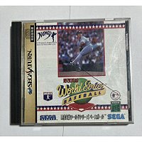 Hideo Nomo World Series Baseball, Saturno Japonês Original (Mídia Física) - Usado