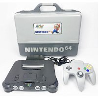 Console Nintendo 64 com Maleta, 1 Controle, Original Nintendo (Usado)