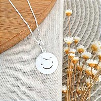 Colar De Prata Menino Feliz 45 cm