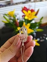 Pingente Quartzo com Anfibólio