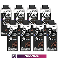Kit 8 YoPRO Shake UHT 250ml 23g Proteínas - Frete grátis +