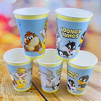 8 COPO PAPEL FESTA LOONEY TUNES 180ML REGINA