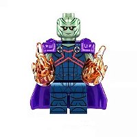 Boneco Bloco de Montar DC Martian Manhunter- Caçador de Marte