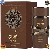 Perfume Árabe Lattafa Asad Bourbon Eau de Parfum Masculino 100ML
