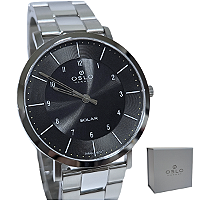 Relógio Oslo Masculino Solar Analógico OMBSSSVS0001 P2SX
