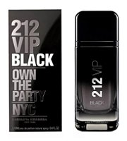 212 Vip Black Carolina Herrera Eau de Parfum 100 ml Perfume Masculino