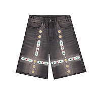 BRAVEST - Bermuda Sapphire Jorts "Preto" -NOVO-