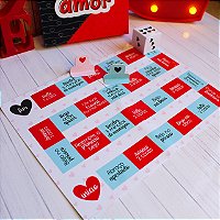 Jogo do Amor Dia dos Namorados ou Outras Ocasiões - Opaline Personalizados