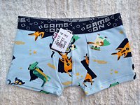 Compra online de Dondeza 6 peças cueca boxer infantil colorida estampada  para meninos