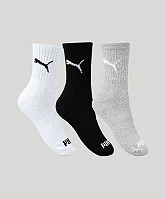 KIT C/3 PARES DE MEIA PUMA CANO MÉDIO SORTIDAS