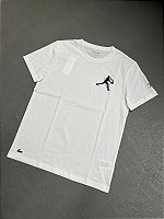 Camiseta Lacoste Tennis x Novak Djokovic Branca