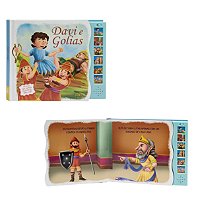 Livro Sonoro Histórias da Bíblia: Davi e Golias - TodoLivro