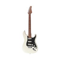Guitarra Benson Hardy 901 Strato Branco Olympic White Escudo Preta Com Bag