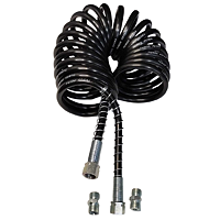 Espiral Ligação Cavalo / Carreta 5,5mt Preta Macho M16x1,5mm