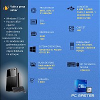 Computador Core i7 8GB 512GB SSD + Kit Teclado e Mouse - PC Computador Core i7 8GB 512GB SSD + Kit Teclado e Mouse - PC