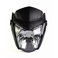 Frente Farol Titan Fan 150 2014 2015 Fan Start 160 2016 a 2021 Preto Injetado