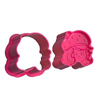 Menina Morango - Ejetor Modelador para Brigadeiro