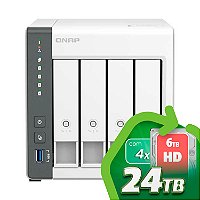 TS-433 Qnap - Storage NAS 4 baias ideal para nuvem pessoal